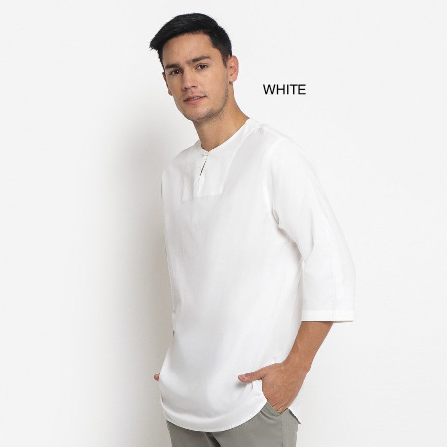 Baju Koko Pria Kairo - Toraformen Kemeja Kurta Polos Katun Premium #indoshop#