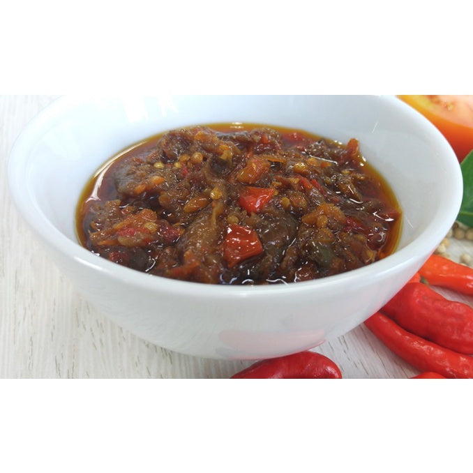 Bu Sandra Chili Paste Ready To Eat | SBY 150 gram | Indonesian Chili
