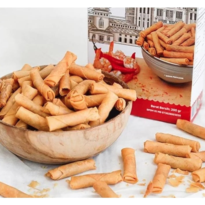Springlee Box Sarikaya - Spring Rolls & Snacks (200g) | Sumpia Udang Pedas #indoshop#