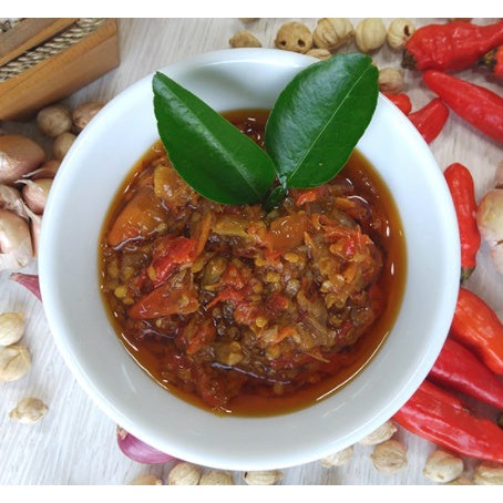 Bu Sandra Chili Paste Ready To Eat | SBY 150 gram | Indonesian Chili