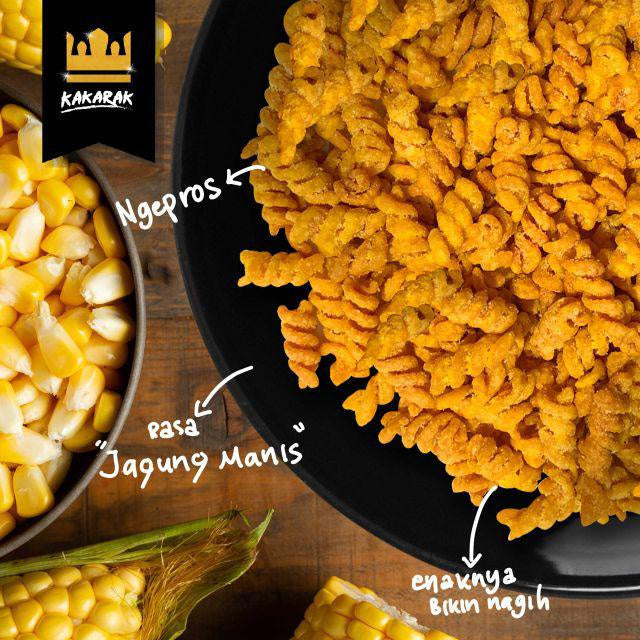 Makaroni Kakarak 100 gr | Crispy Macaroni | Macaroni Snack | Tasty Macaroni