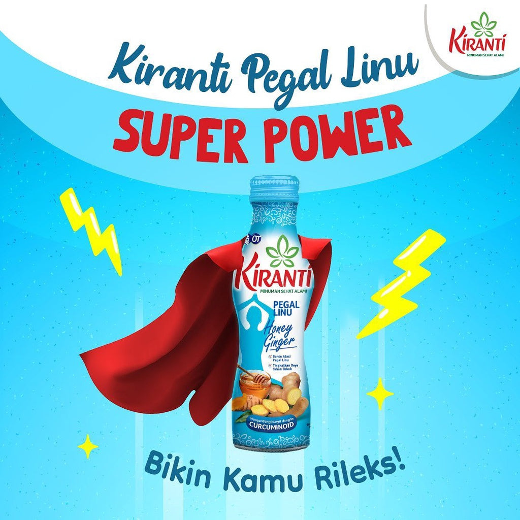 Kiranti Herbal drink bottle 150ml healthy drink to help relieve menstrual pain #indoshop#