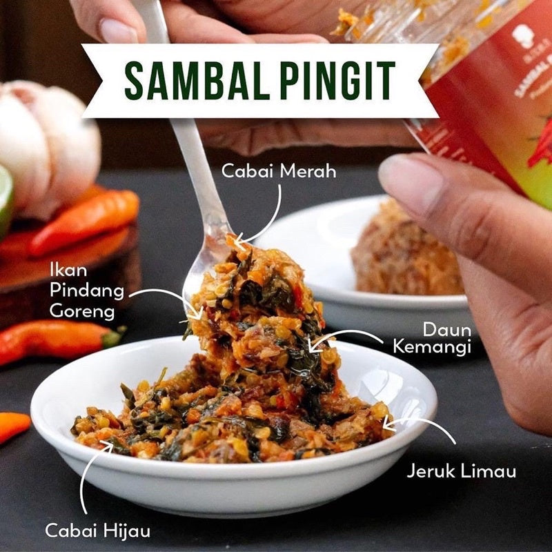 Chili Paste Ready to eat | Sambal Bu Djui | Mercon | Peda | Kecombrang | Petir | Crispy Terbang | Cumangi | Pingit #indoshop#