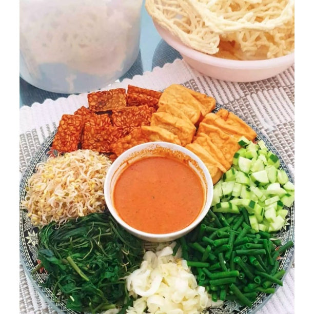Peanut Sauce | Karangsari Bumbu Pecel | Karangsari Bumbu Gado Gado | Tidak Pedas | Sedang | Pedas