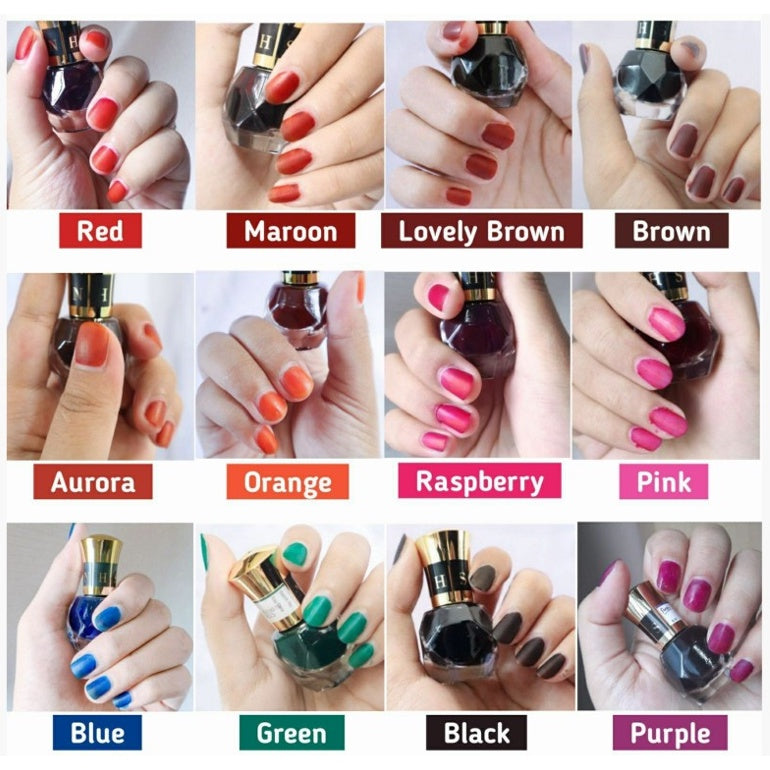 Strawberry Henna Nail Polish | Inai Kuku Halal 5ml
