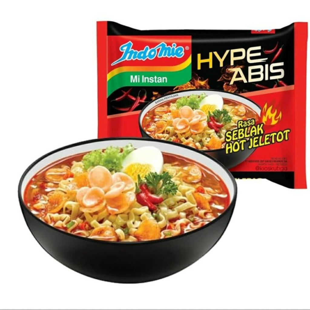 Indomie Hype Abis bundle 5pcs | Instant Noodles | Ayam Geprek | Seblak Jeletot l #indoshop#