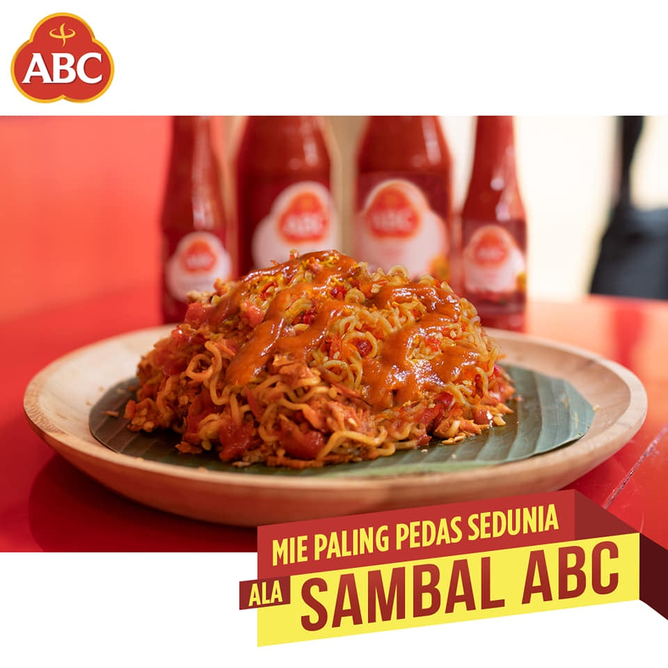 ABC Chili Sauce Sachet | Sambal ABC Sambel Asli sachet isi 1 pack isi 10 @20 gram | Indonesian Chili