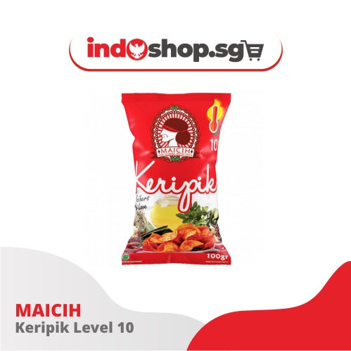 Maicih AXL 100 gr | Keripik Singkong Level 3 | Keripik Singkon Level 5 | Keripik Singkong Level 10 | Basreng | Gurilem