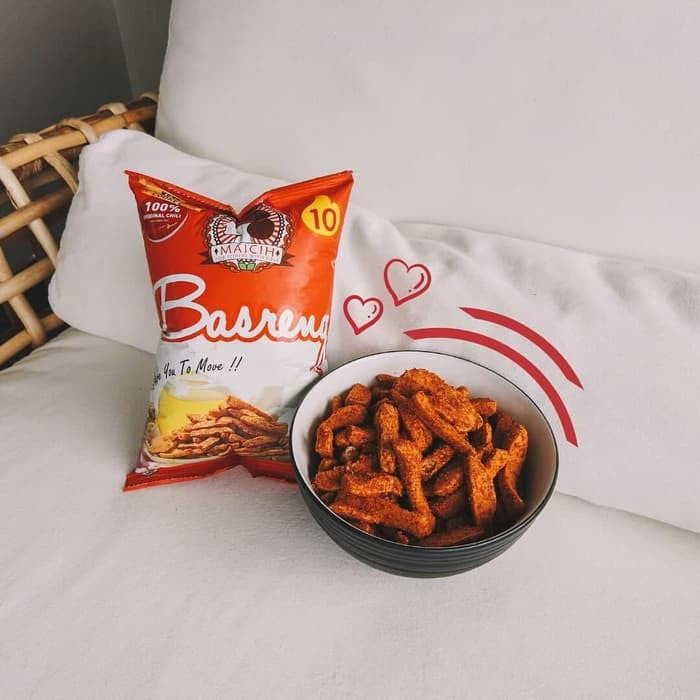 Maicih AXL 100 gr | Keripik Singkong Level 3 | Keripik Singkon Level 5 | Keripik Singkong Level 10 | Basreng | Gurilem