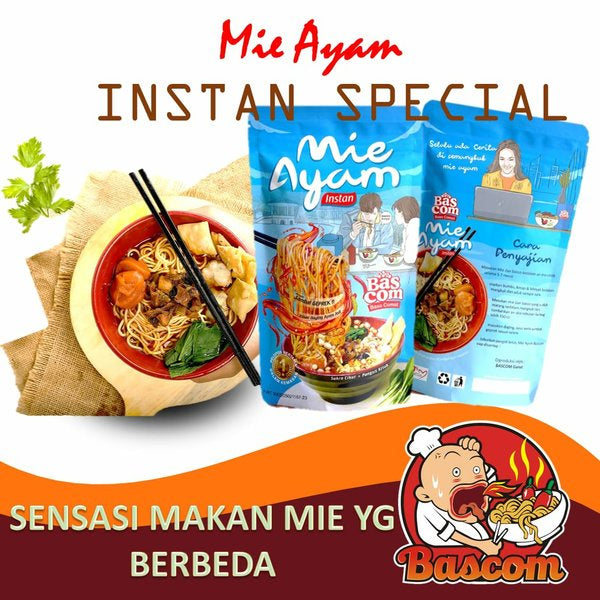 Bascom Chicken Noodle | Mie Ayam | Indonesian Chicken Noodle #indoshop#
