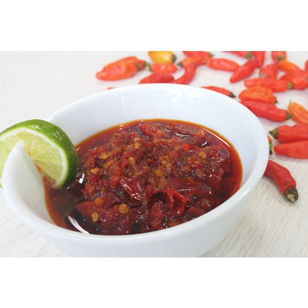 Bu Sandra Chili Paste Ready To Eat | SBY 150 gram | Indonesian Chili