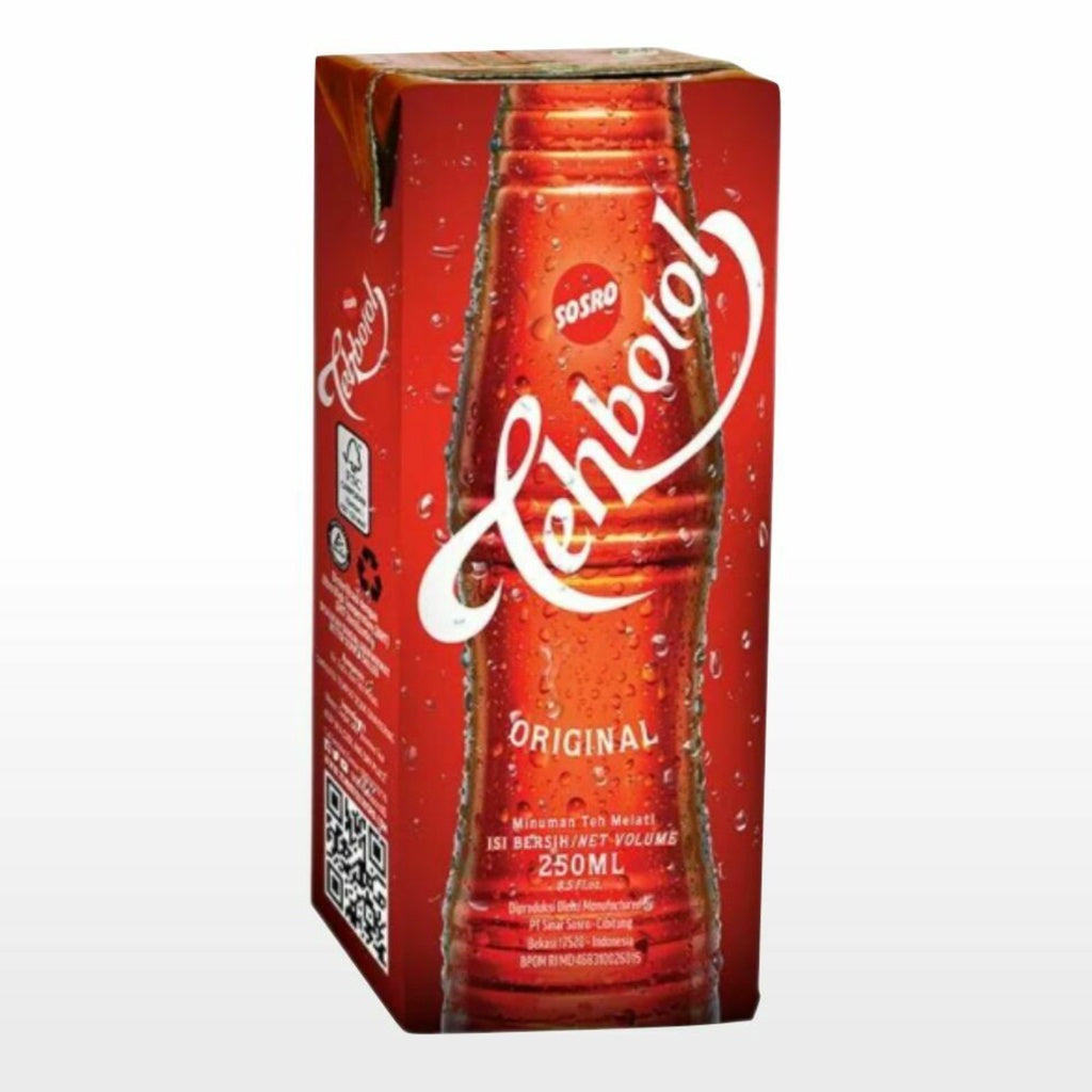 Teh botol sosro kotak 250ml #indoshop#