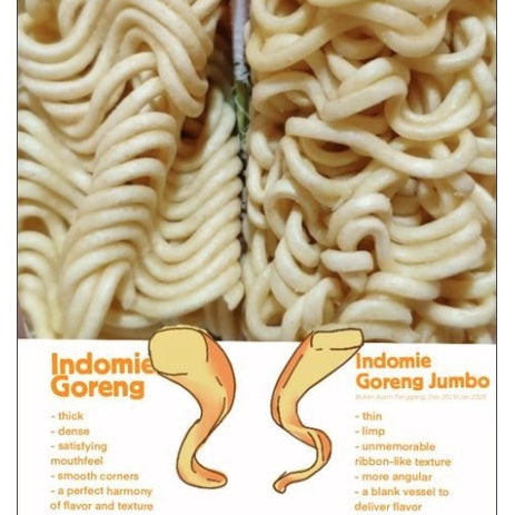 INDOMIE Instant Noodle JUMBO | INDOMIE GORENG JUMBO | Indonesian Jumbo Instant Noodle
