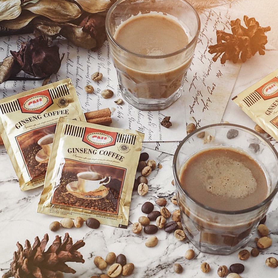 Ginseng Coffee CNI - Kopi Ginseng Asli (20 Sachets x 20g) #indoshop#