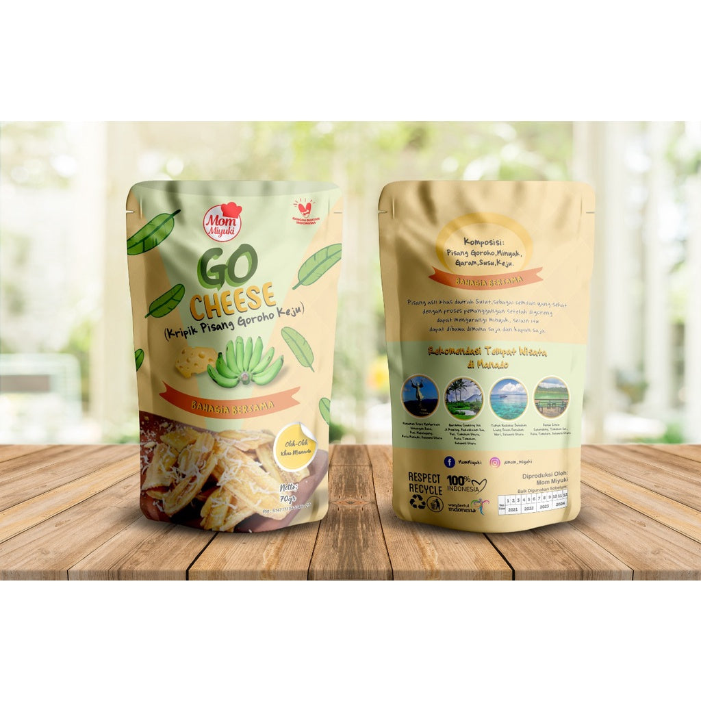 Keripik Pisang Goroho | Goroho Banana Chips