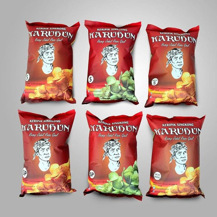 Karuhun Tapioca Chips | Keripik Singkong | Indonesian Tapioca Chips