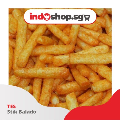 Tes Spicy Corn Tapioca Snack | Stik Balado 200g | Keripik Singkong Balado 250g | 500g| Acefood