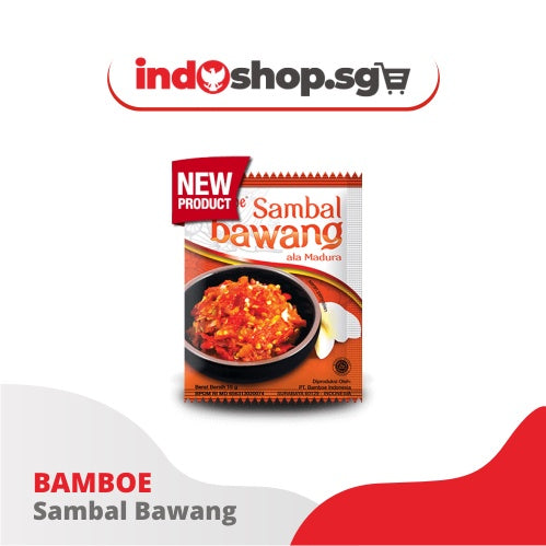 Bamboe Garlic Chili Paste | Sambal Bawang (Indonesian Garlic Chili Sauce) 10pcs #indoshop#