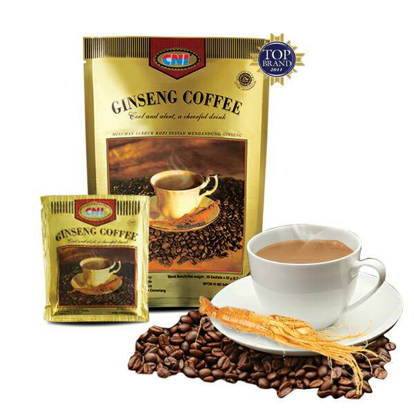 Ginseng Coffee CNI - Kopi Ginseng Asli (20 Sachets x 20g) #indoshop#