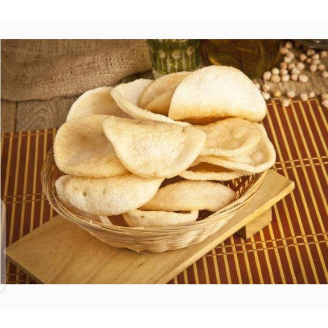 Raw Prawn Cracker 500gr | Krupuk Udang Ny Siok | Kerupuk Udang | Keropok Udang