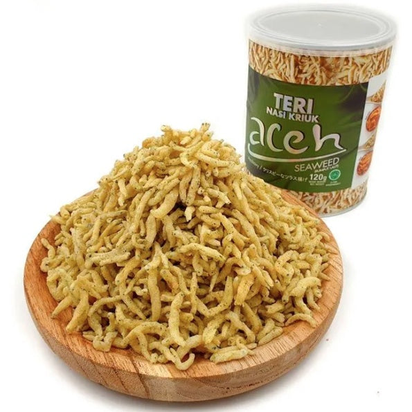 Ready to eat Fried Anchovies | Teri Nasi Kriuk Aceh