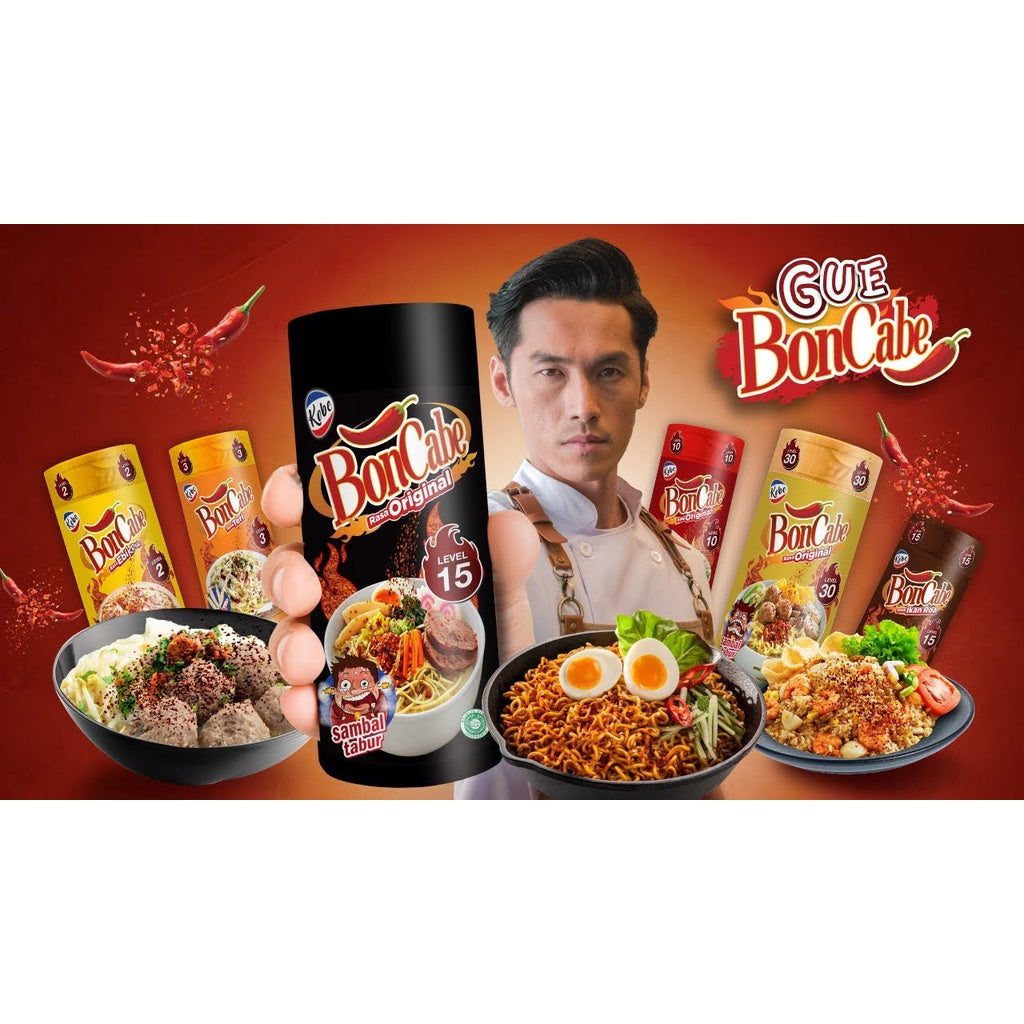Chili Flakes | Bon Cabe Sambal Tabur Botol | Sambel | Bottle | BonCabe #indoshop#