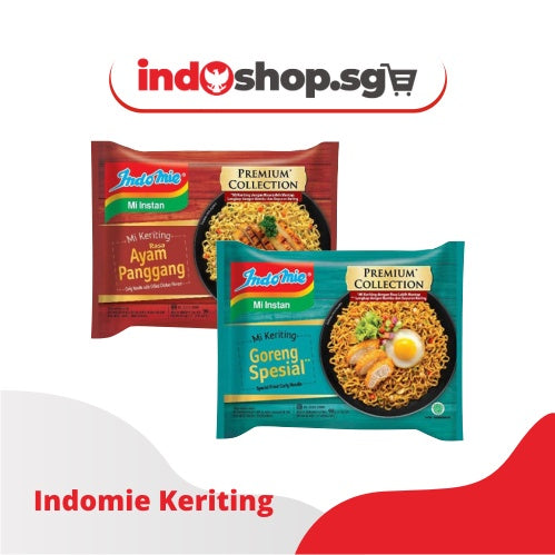 Indomie ๐ฅ Keriting Curly Instant Noodle 90g โ Goreng Spesial & Ayam Panggang | Irresistible Indonesian Taste! ๐ Stock Up NOW!