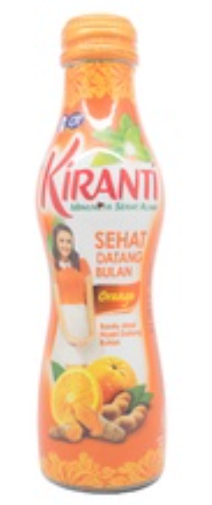 Kiranti Herbal drink bottle 150ml healthy drink to help relieve menstrual pain #indoshop#