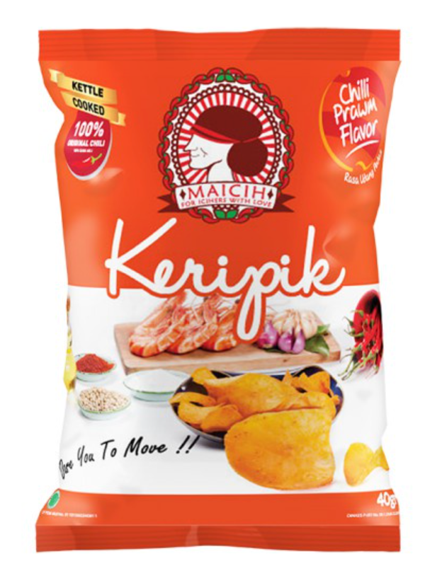 Maicih AXL 100 gr | Keripik Singkong Level 3 | Keripik Singkon Level 5 | Keripik Singkong Level 10 | Basreng | Gurilem