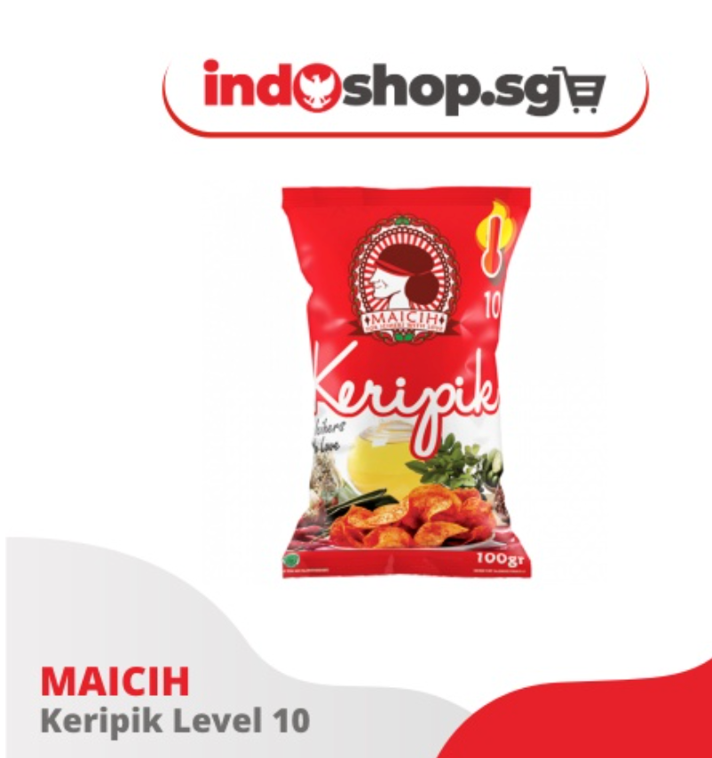 Maicih AXL 100 gr | Keripik Singkong Level 3 | Keripik Singkon Level 5 | Keripik Singkong Level 10 | Basreng | Gurilem