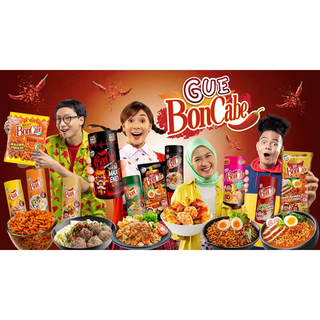 Chili Flakes | Bon Cabe Sambal Tabur Botol | Sambel | Bottle | BonCabe #indoshop#