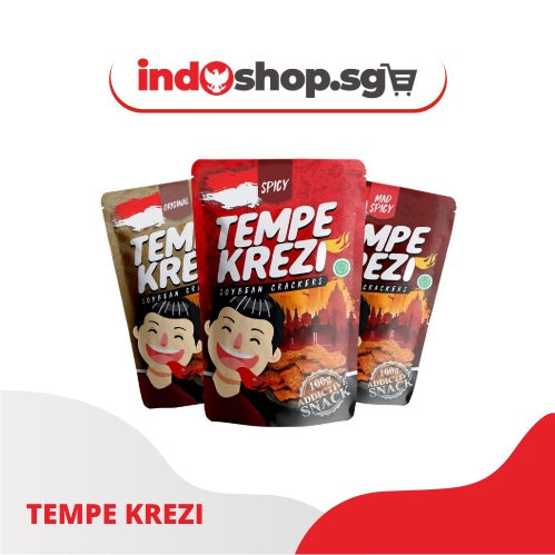 Tempe Chips | Keripik Tempe Krezi 100 gr | Tempeh Chips