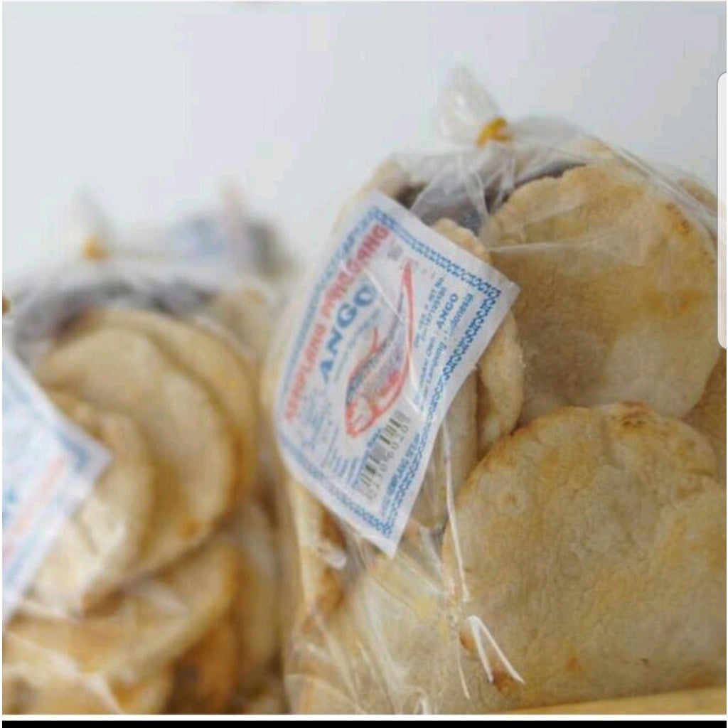 Mackerel Fish Crackers Palembang | Kemplang Panggang Ango Besar | Kerupuk | Keropok | Kropok