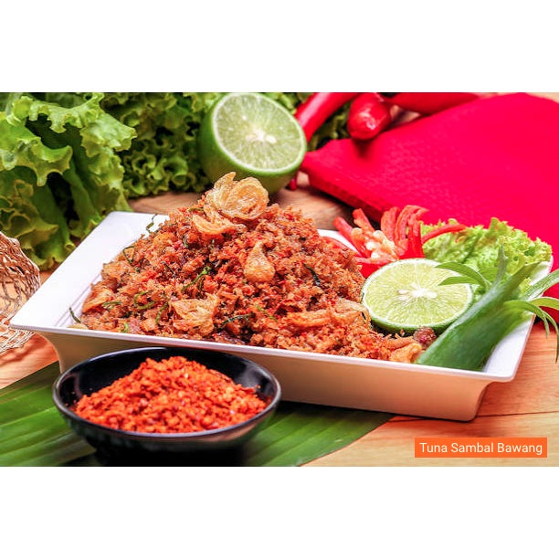 Pronas Tuna Sambal Goreng 185g dalam kemasan EOE (Easy Open End) | Tuna Fried Chili