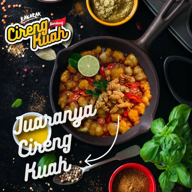 Chewy Tastyt Fried Tapioca Flour | Cireng Kuah Kakarak 250 gr