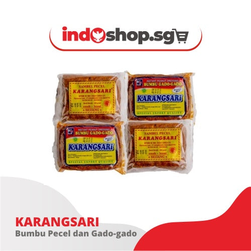 Peanut Sauce | Karangsari Bumbu Pecel | Karangsari Bumbu Gado Gado | Tidak Pedas | Sedang | Pedas