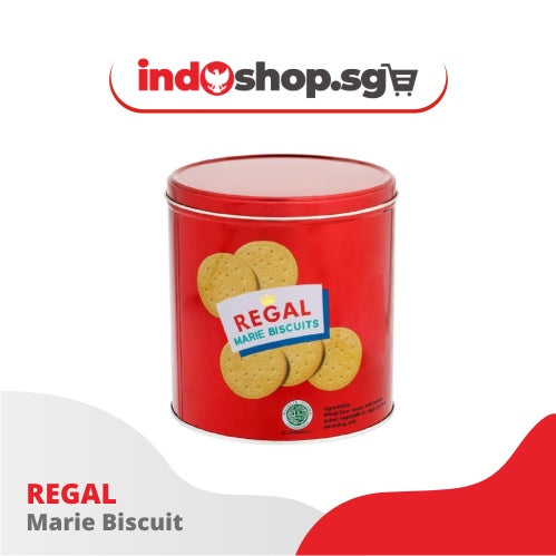 Regal Marie Biskuit 550 gr small can | Regal Marie Biskuit 1kg big can #indoshop#