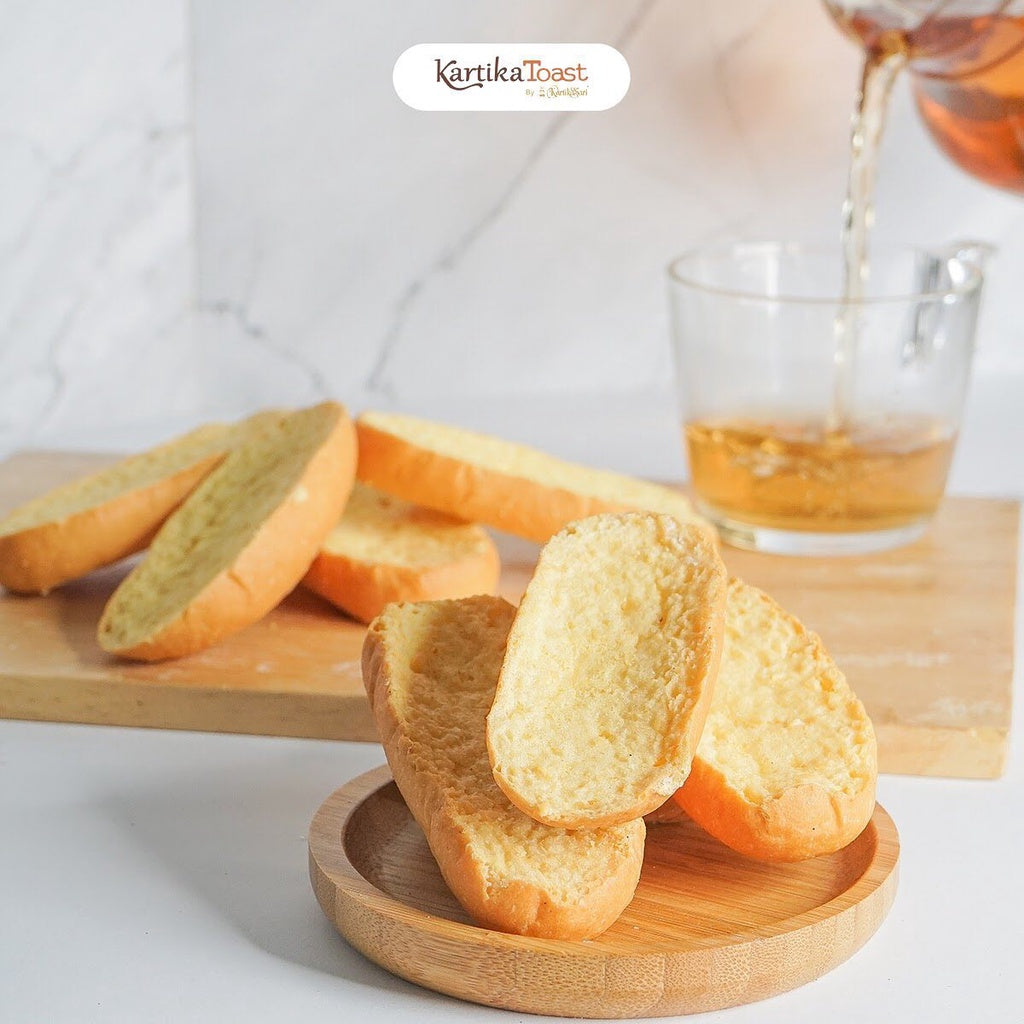 Dry Toast Bread 10 small packs | Kartika Toast Bagelen Kartika Sari