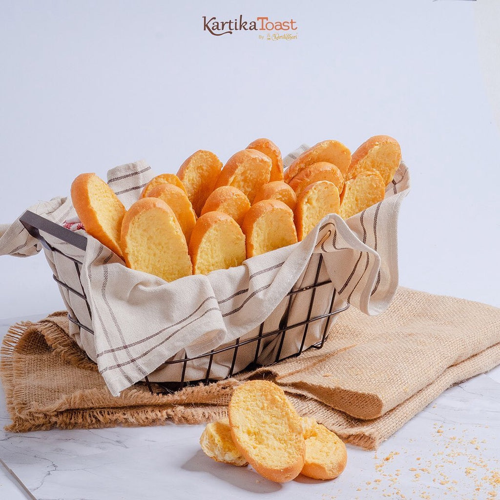 Dry Toast Bread 10 small packs | Kartika Toast Bagelen Kartika Sari