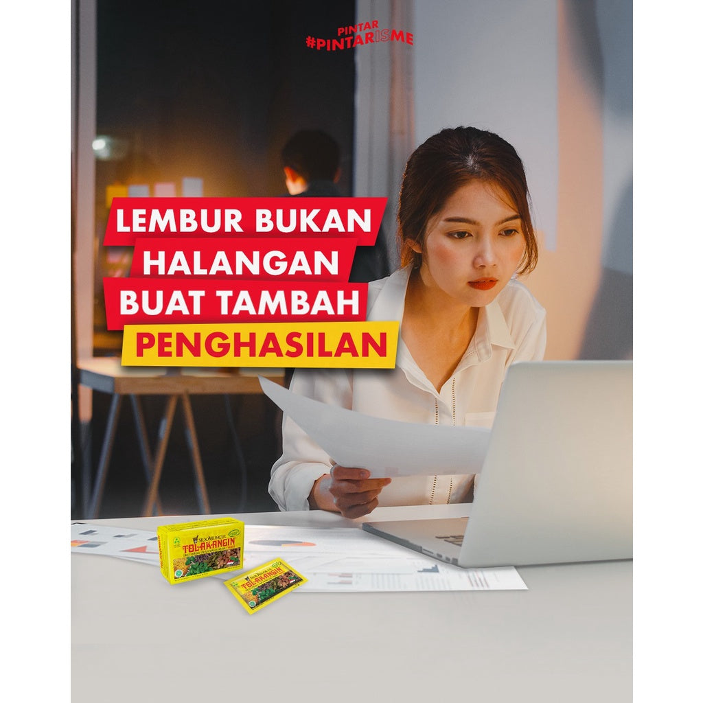 Herbal Remedy Cold Flu 1 Box 12 sachets | Tolak Angin Cair | Original Madu | Royal Jelly Sugar Free | Flu | Anak