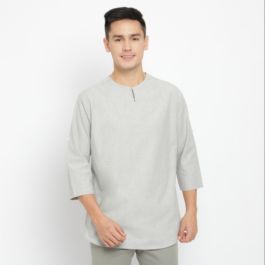 Baju Koko Pria Kairo - Toraformen Kemeja Kurta Polos Katun Premium #indoshop#