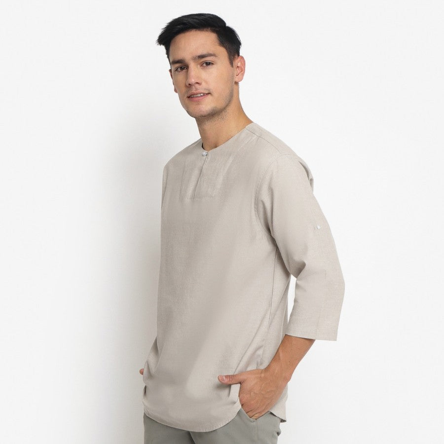 Baju Koko Pria Kairo - Toraformen Kemeja Kurta Polos Katun Premium #indoshop#