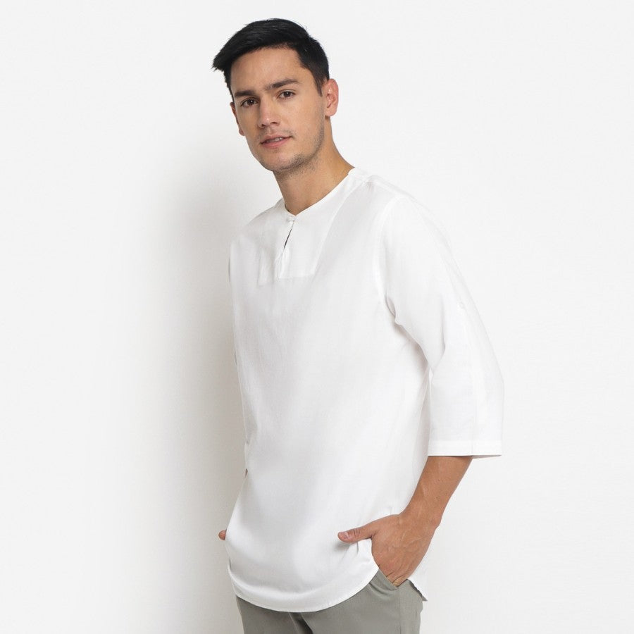 Baju Koko Pria Kairo - Toraformen Kemeja Kurta Polos Katun Premium #indoshop#