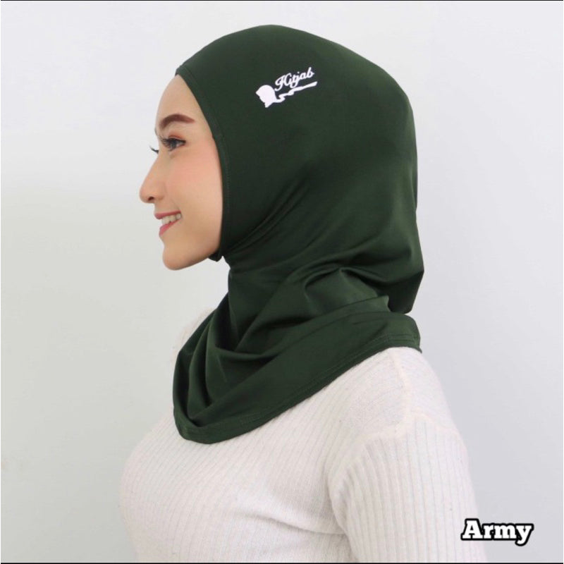 Hijab Sport Olahraga Gym Lari Renang Kerudung Instant