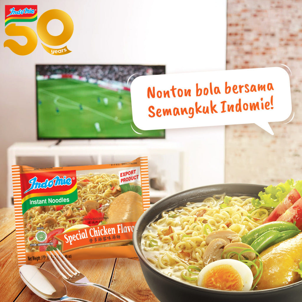 Indomie Instant Noodle 1 Carton 40 pcs | Mie Goreng | Ayam Bawang | Ayam Spesial | Soto Mie | Kaldu Ayam | Kari Ayam