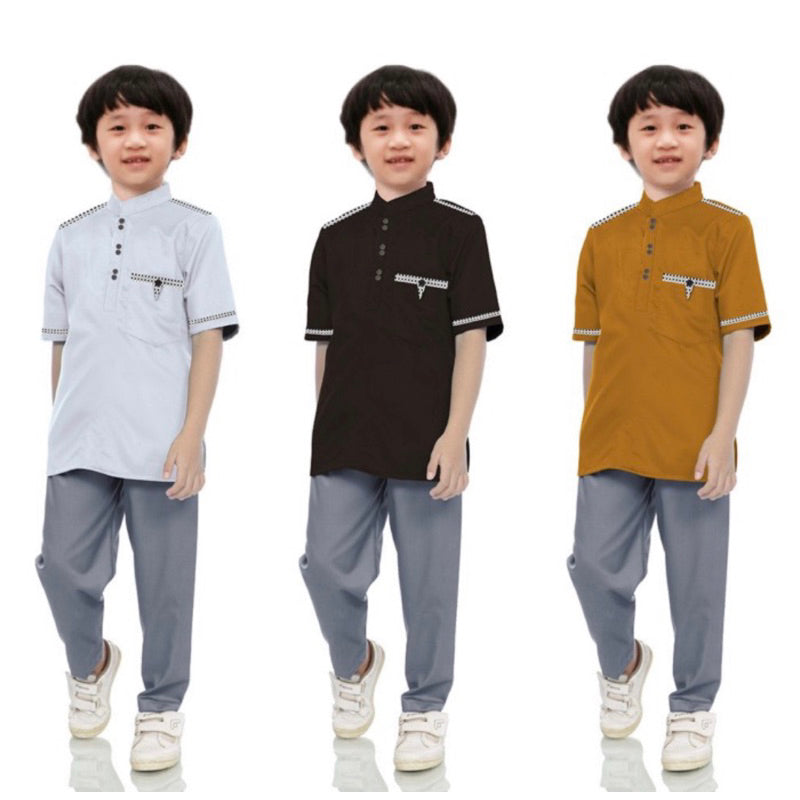 Setelan Koko Anak Tojiro 2-12 tahun baju koko anak laki laki