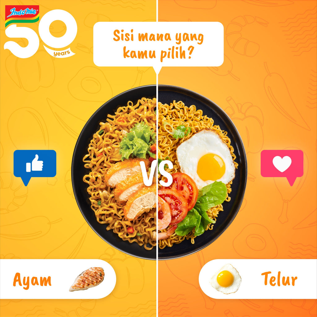 Indomie Instant Noodle 1 Carton 40 pcs | Mie Goreng | Ayam Bawang | Ayam Spesial | Soto Mie | Kaldu Ayam | Kari Ayam
