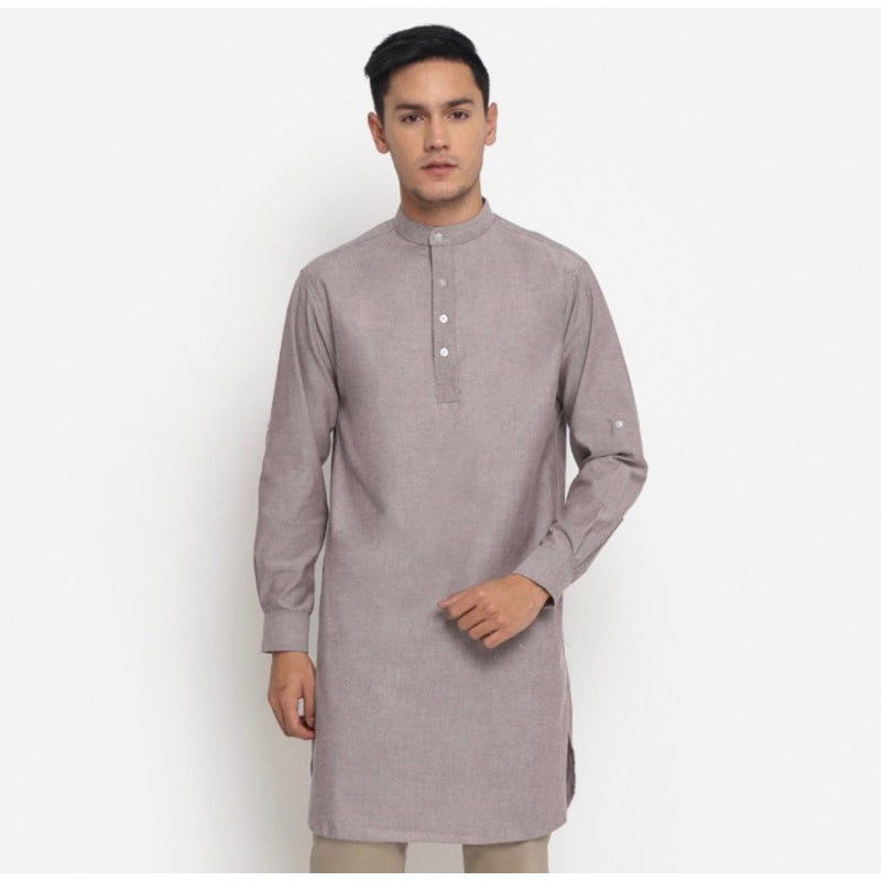 Baju Kurta Pakistan Koko Katun Premium Warna Oxford Pria Toraformen