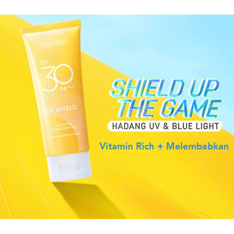 WARDAH UV Shield Essential Sunscreen Gel SPF 30 PA +++ 40ml Sunscreen