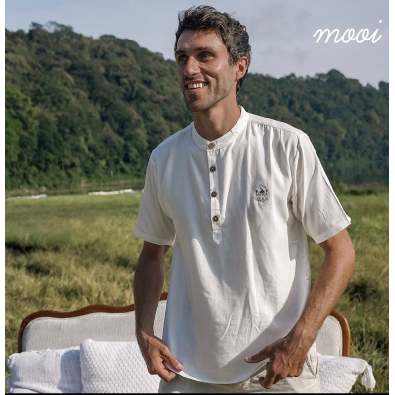 Mooi Kemeja Koko Baju Koko Pria Karim